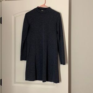 Everly Blue Long Sleeve Dress
